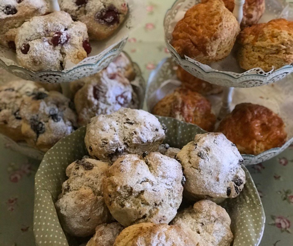 Today we're talking all things 𝑺𝑪𝑶𝑵𝑬𝑺!!!

Whether you say &quot;sc-on-nns&quot; or &quot;sc-oh-nns&quot;, whether you put the jam on first, whether you prefer savoury to sweet, whether you like them without raisins - we've got a scone for you!
