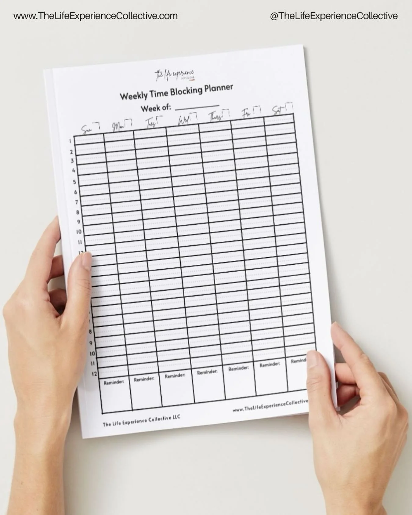 Take back your time with intention. Our Time Blocking Printable is designed to help you create structure, find focus, and make space for what truly matters. Whether you&rsquo;re juggling work, rest, or creativity, this simple tool can help you turn o