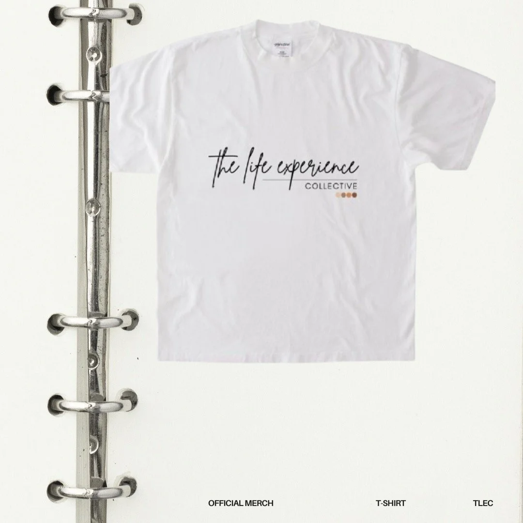 Wearing your values is one of the most personal statements you can make&mdash;and now you can do that with The Life Experience Collective merch. Our exclusive t-shirt, sweatshirt, and hoodie are more than just comfortable essentials&mdash;they&rsquo;