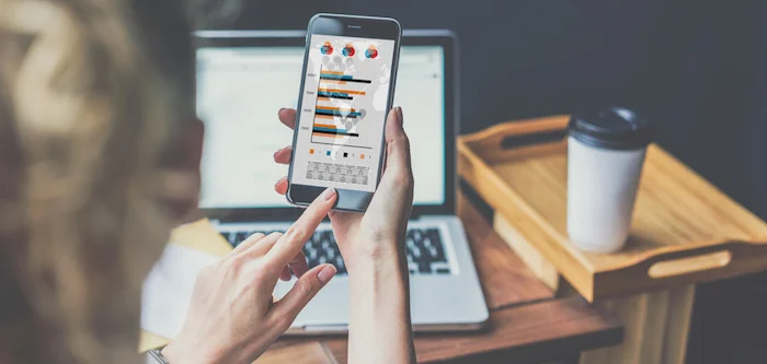 Mobile and Desktop FinTech Collaboration (Image Credit - M.Agency )