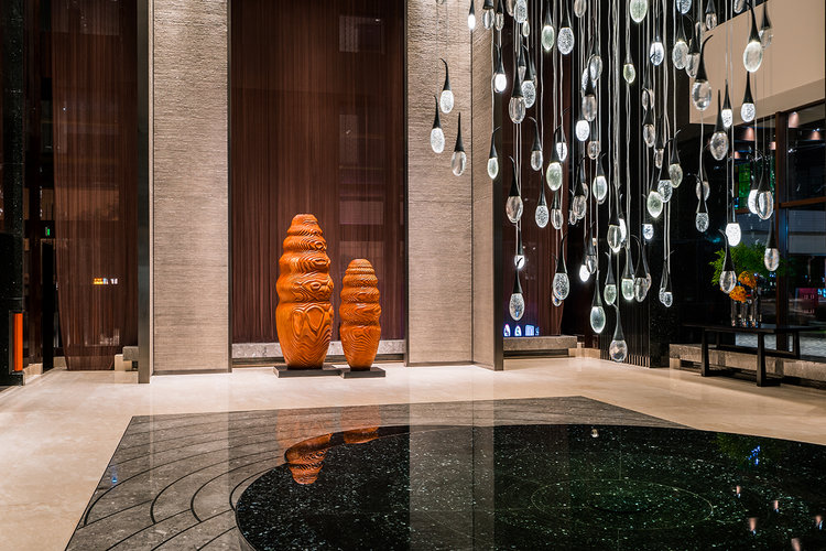 Waters Mingle I & II (2017) . Photo: Rex Zou