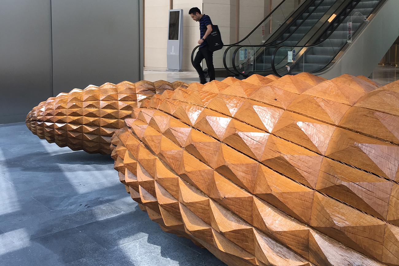Scale Tree I and II (2018) . Photo: Alison Crowther