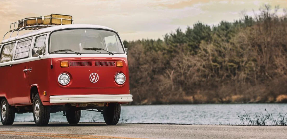 Volkswagen Bus Photo Booth Rustic Road Cover Photo