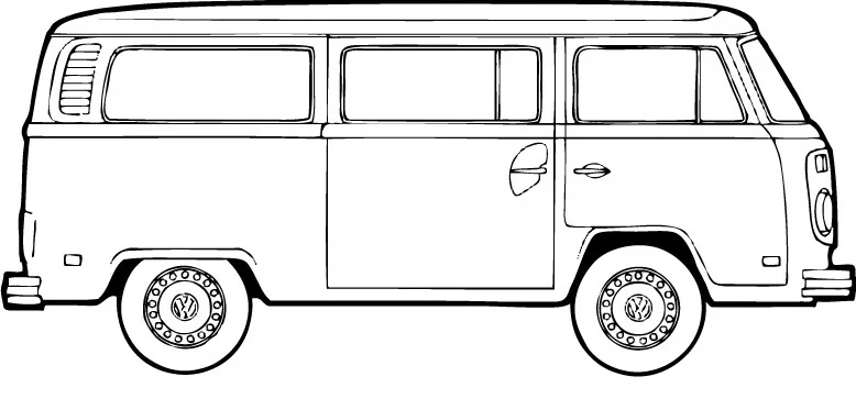 Volkswagen Bus Profile Picture Photo Booth