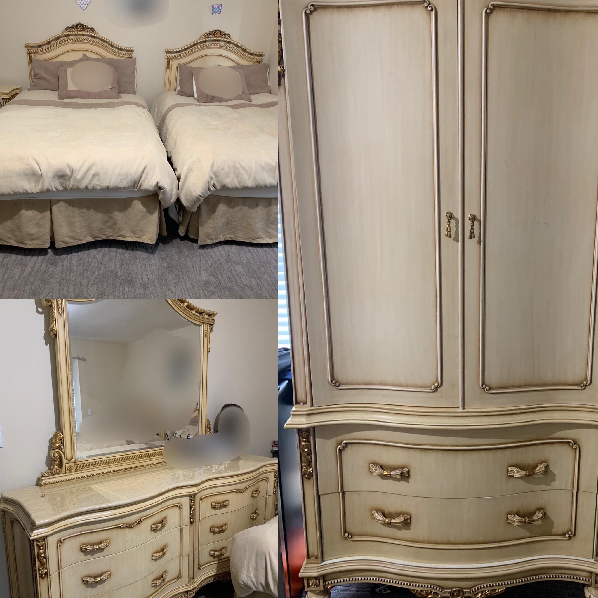 Complete Master Bedroom set BR9912T