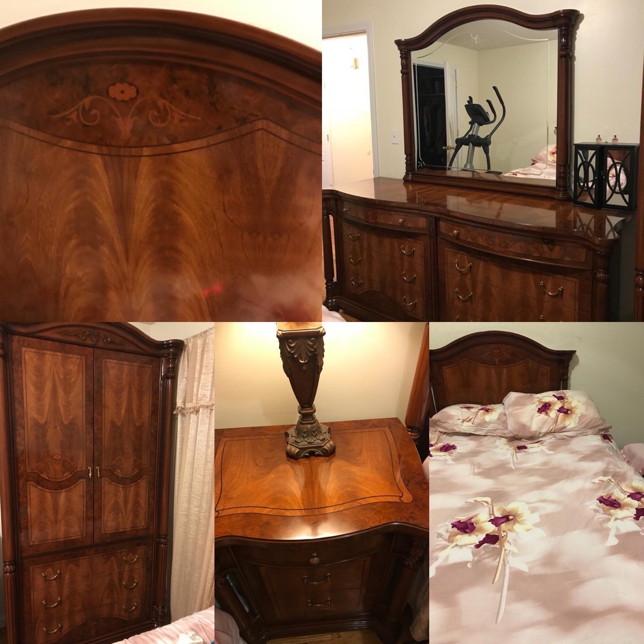 Italian Bedroom Set! complete! BR8187IN