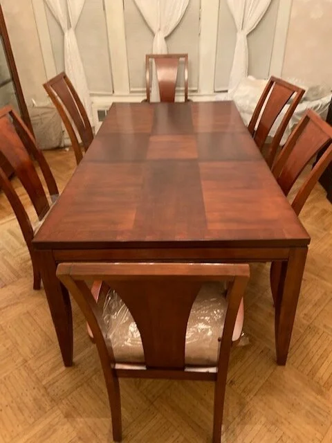 Beautiful Solid Wood Dining Room Set