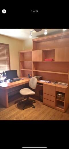 Gorgeous Sectional Solid Wood Office Desk