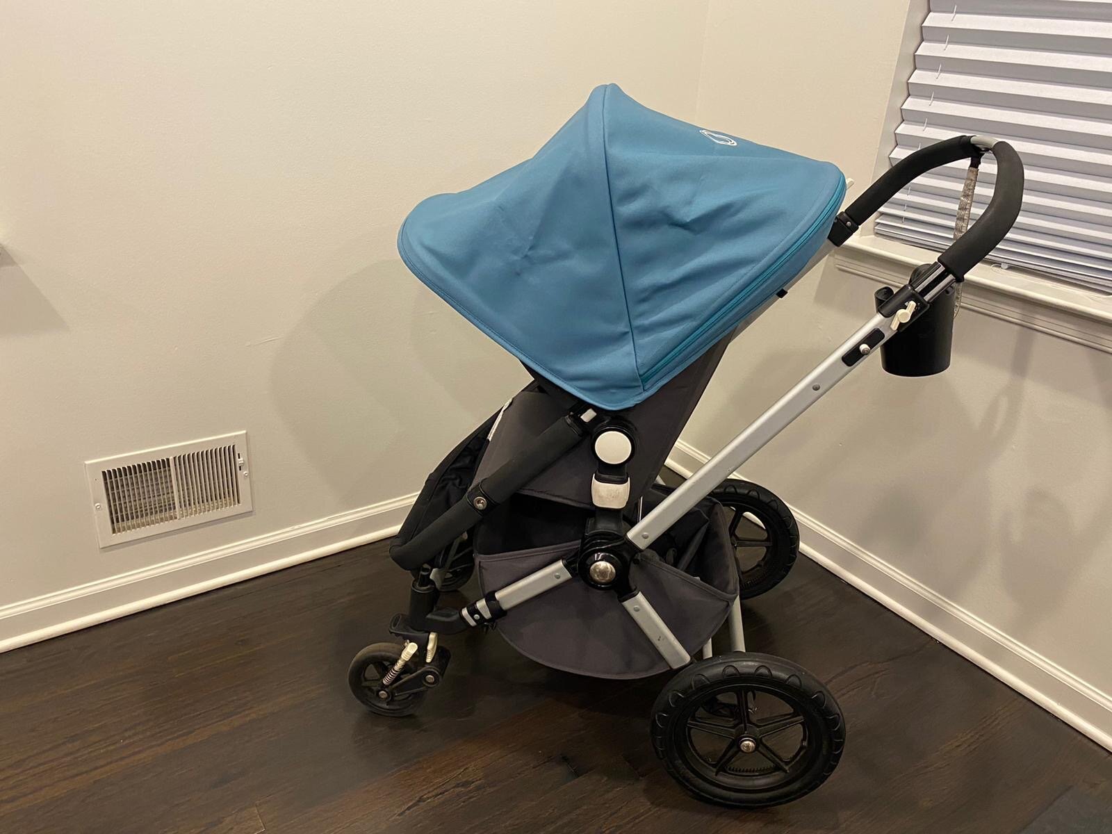 Stunning Blue and Pink Hooded Bugaboo Chameleon