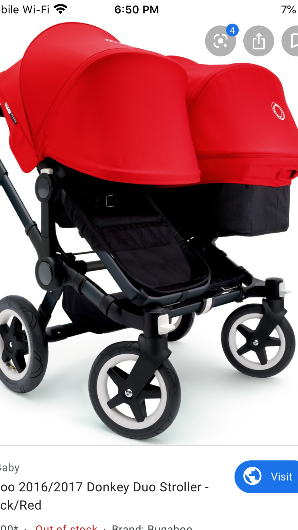 Bugaboo Donkey Double Stroller