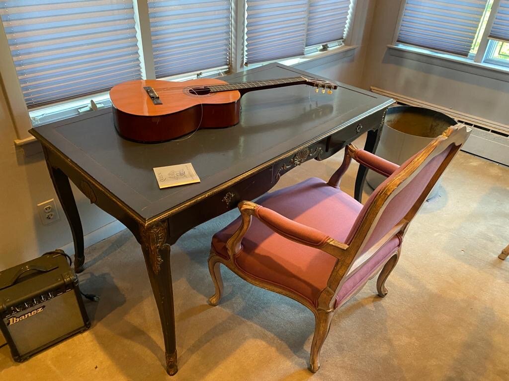Antique-Style Desk and Chair