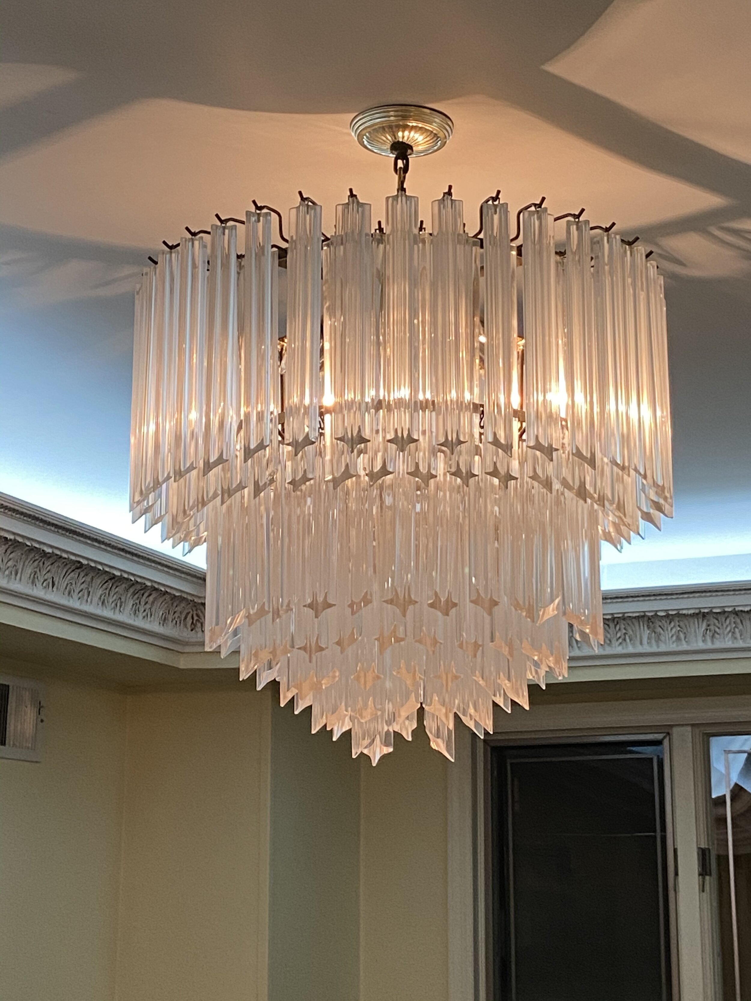 2 Art Deco Chandeliers