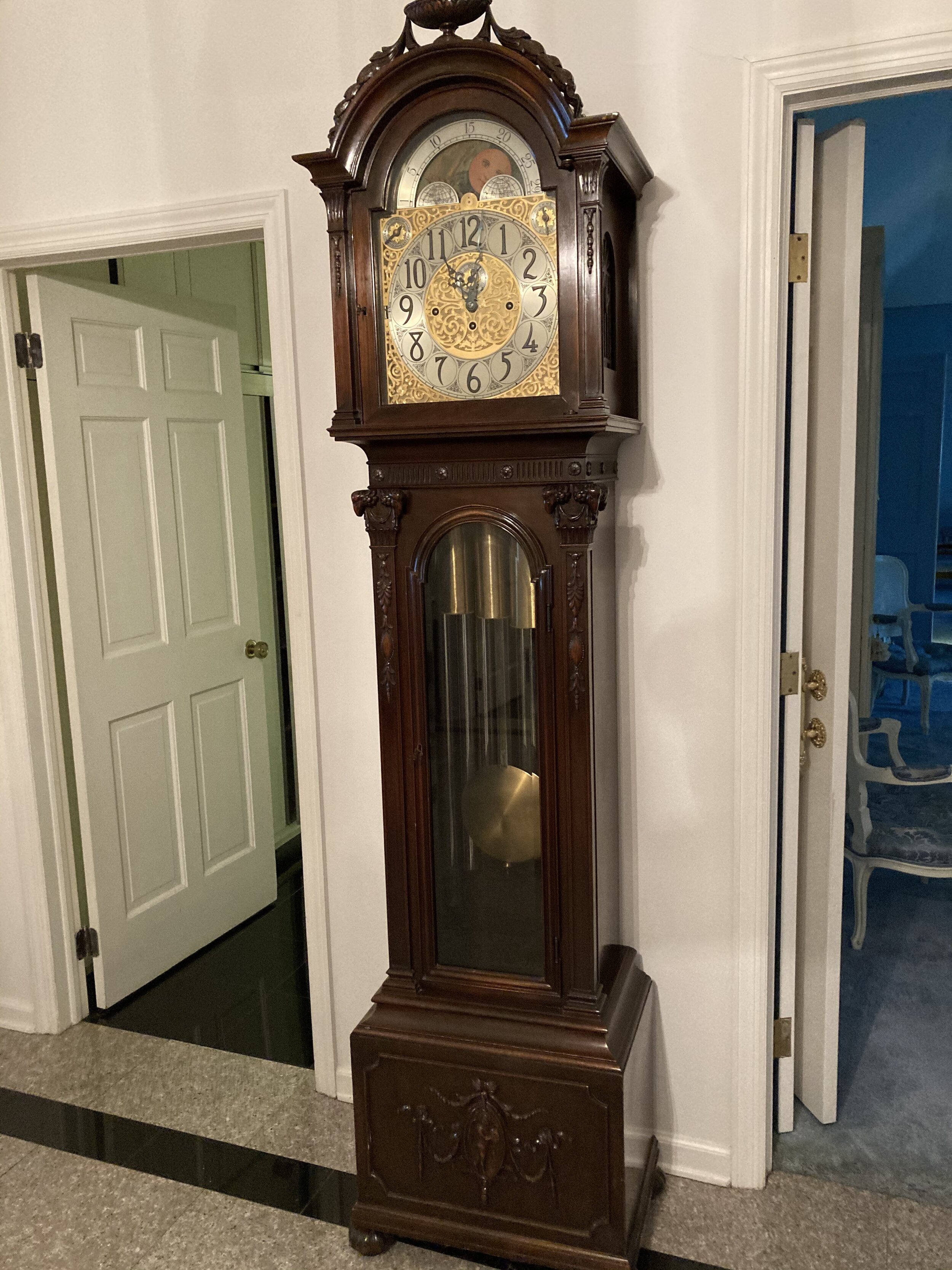 Colonial Manufacturing Grandfather Clock