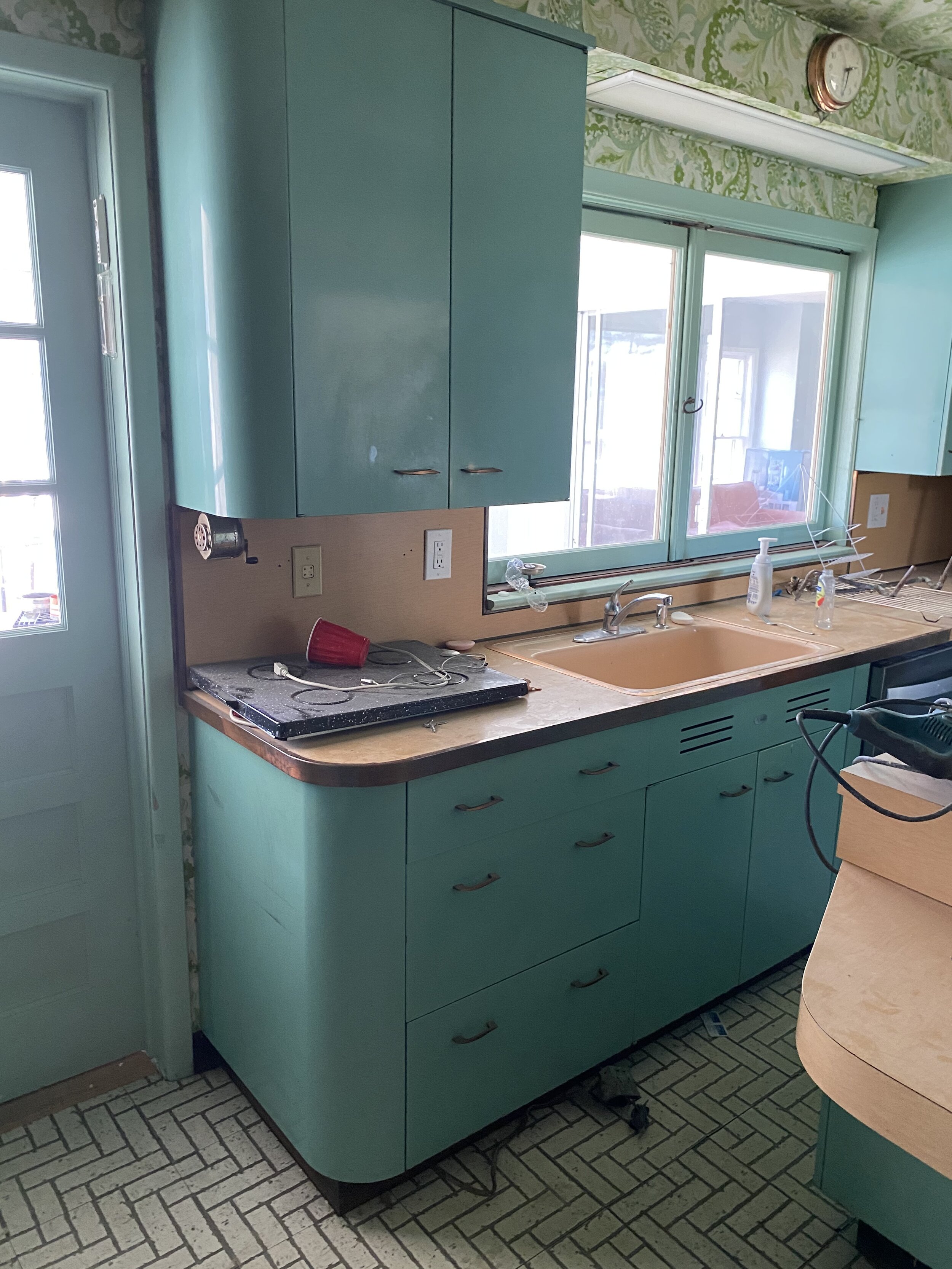 Vintage Steel Kitchen Cabinets