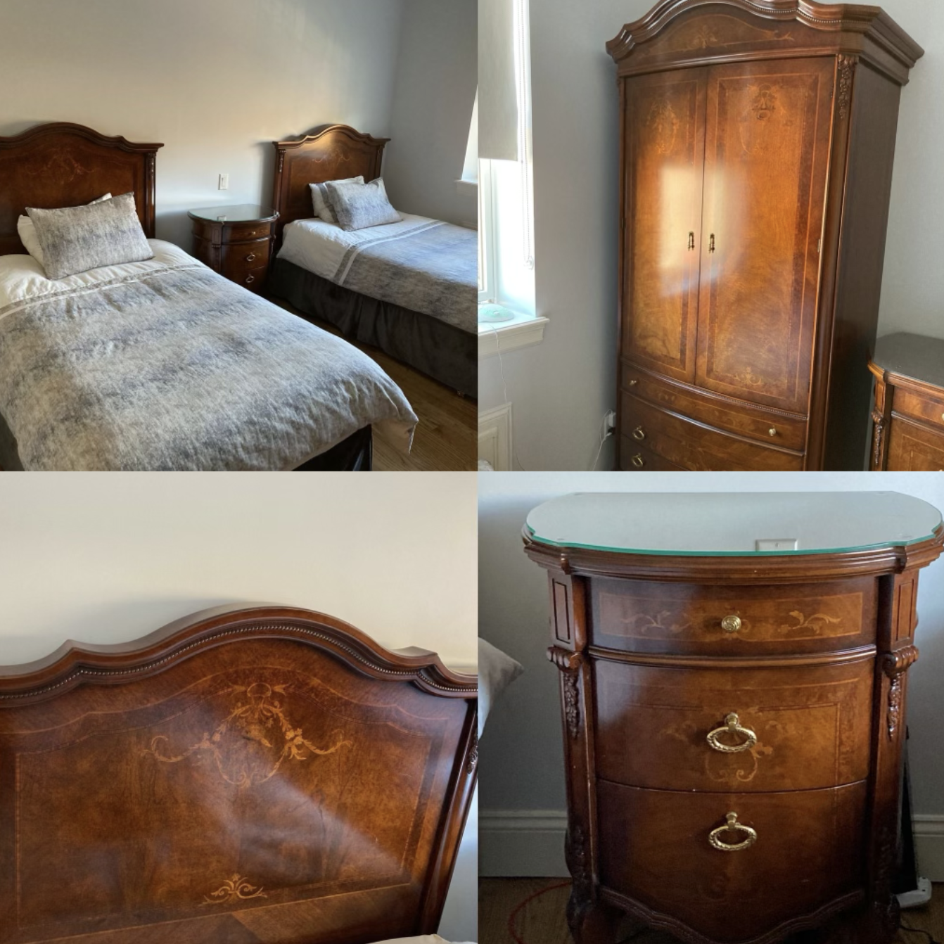 Gorgeous Complete Italian Bedroom Set
