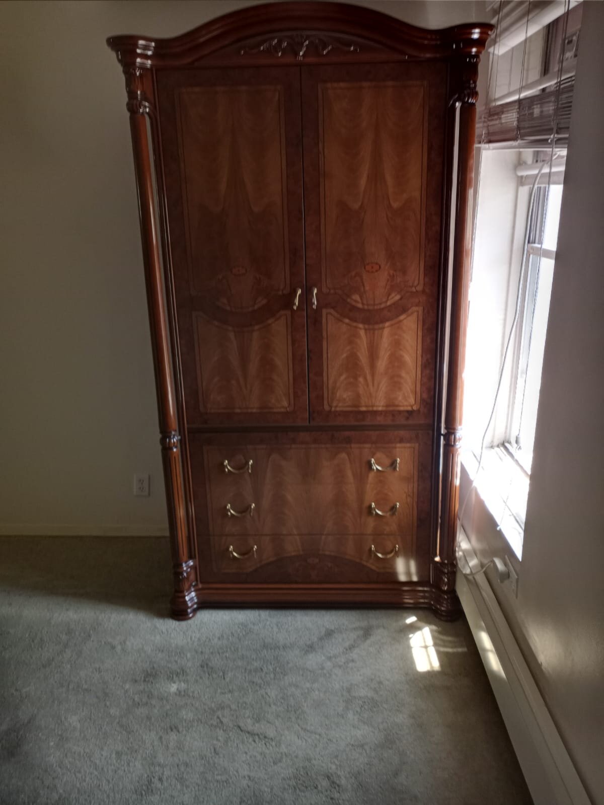 Beautiful Wood Armoire