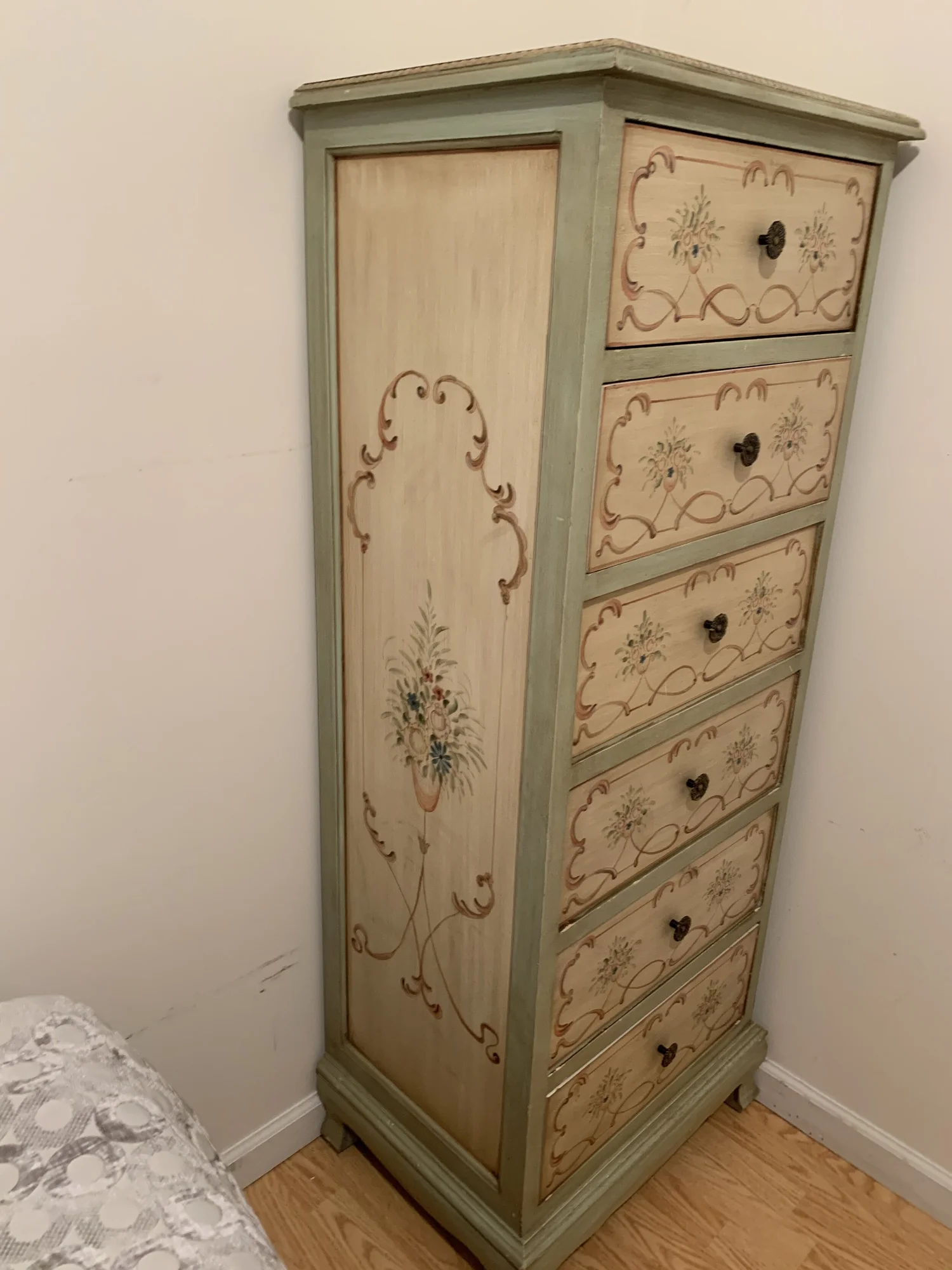 Pretty Hand Painted Dresser  Furniture Matchmaker