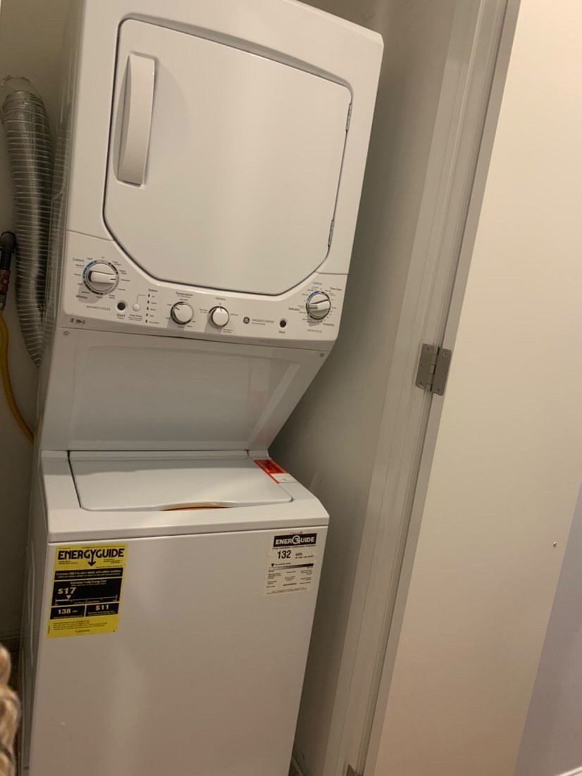 GE Spacemaker Stackable Washer and Dryer