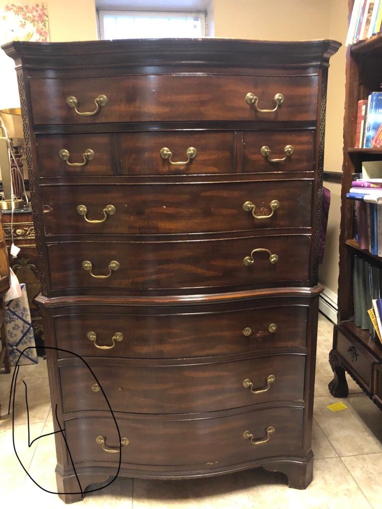 Tall Highboy Dresser