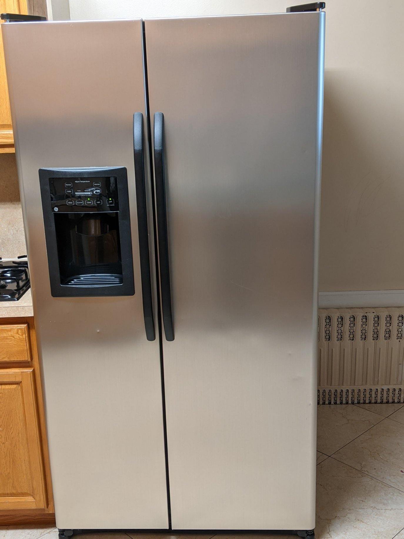 GE 36" Side By Side Fridge With Freezer — Furniture Matchmaker
