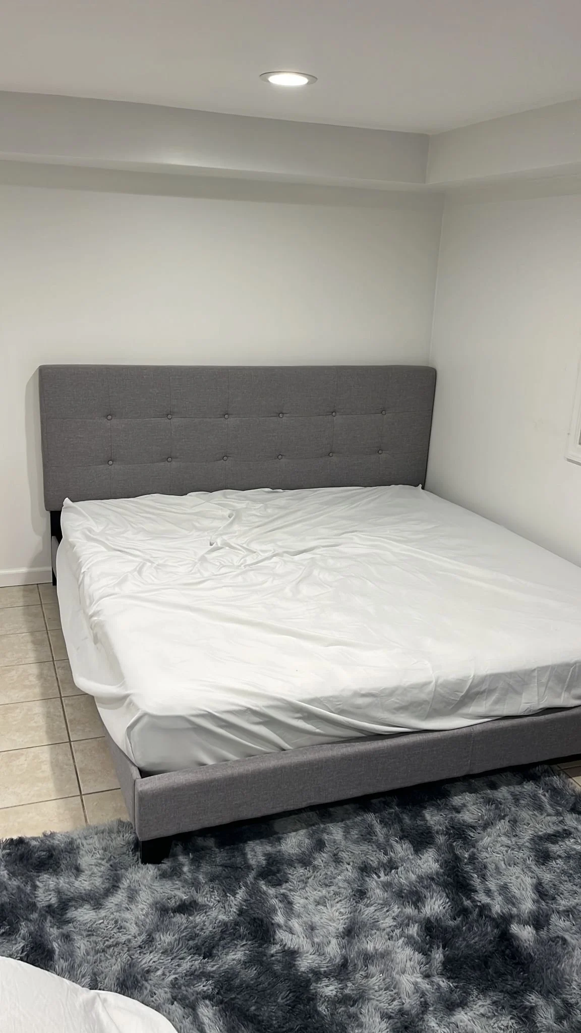 King Size Bed With Headboard Footboard  And Frame No Mattress
