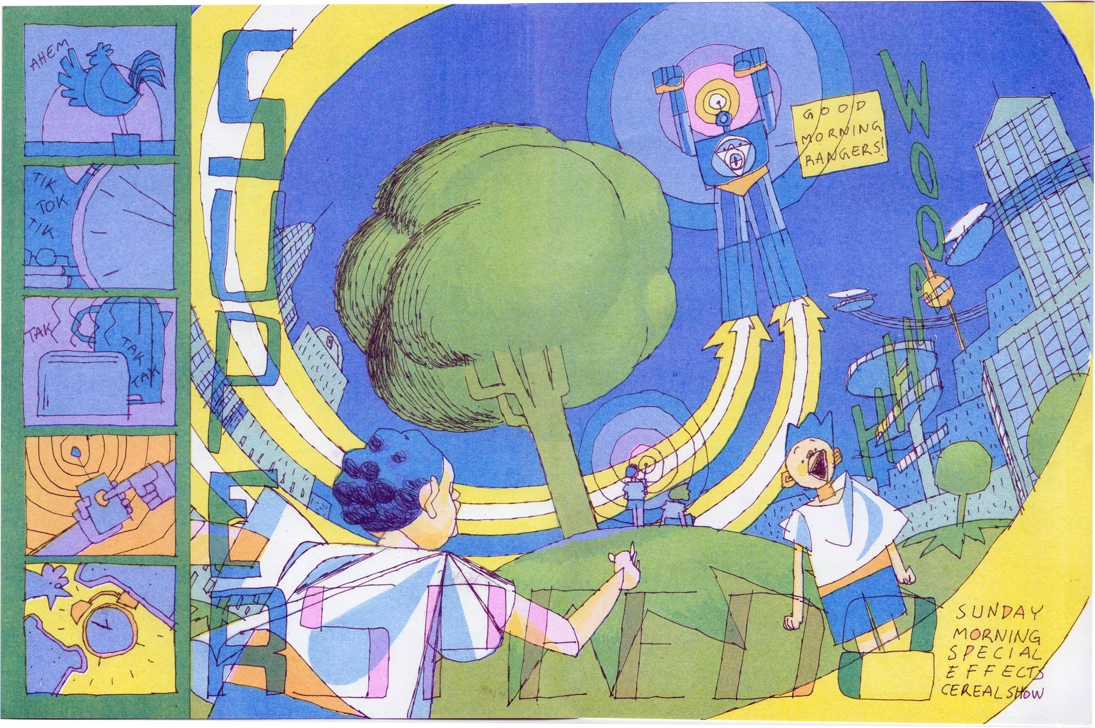 ポスター slow.p Peter Pot Pusher 1972 One Stop Poster original blacklight poster