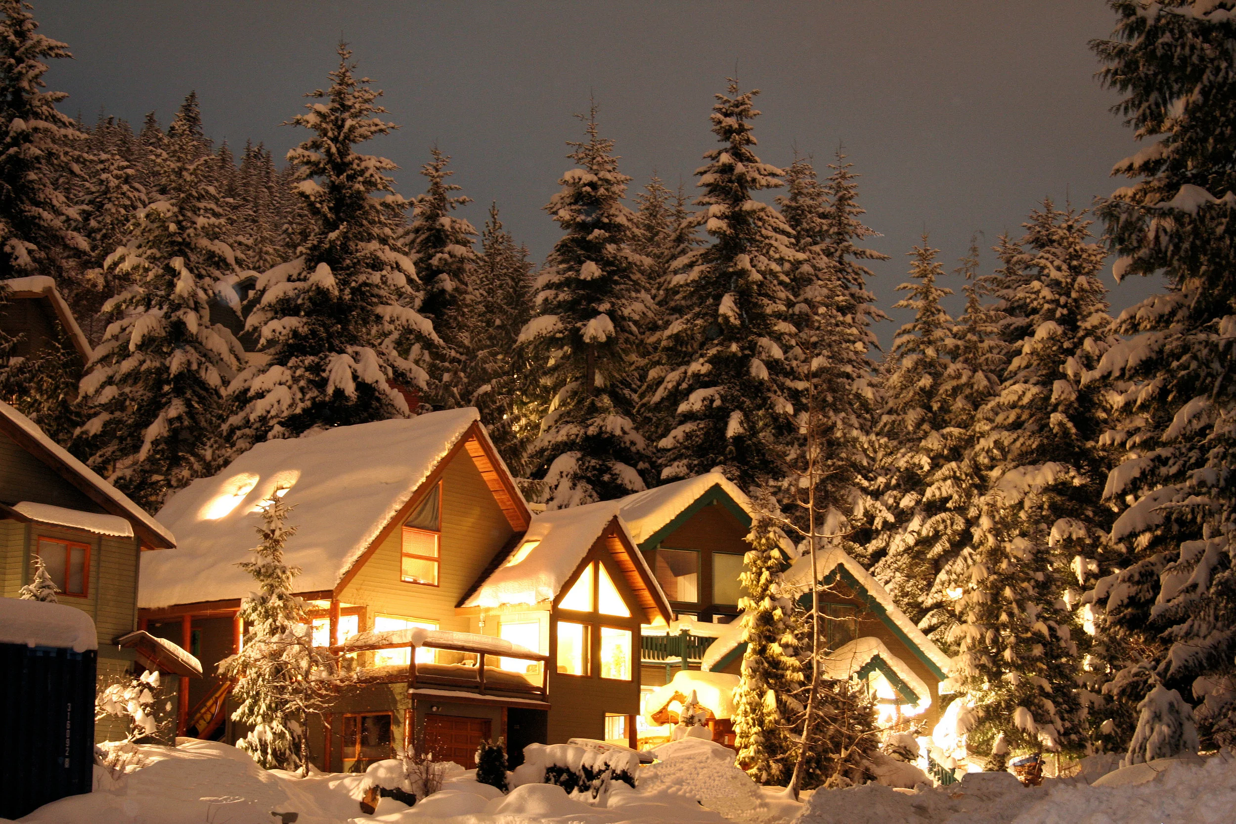 Snow Cabin at night.jpeg
