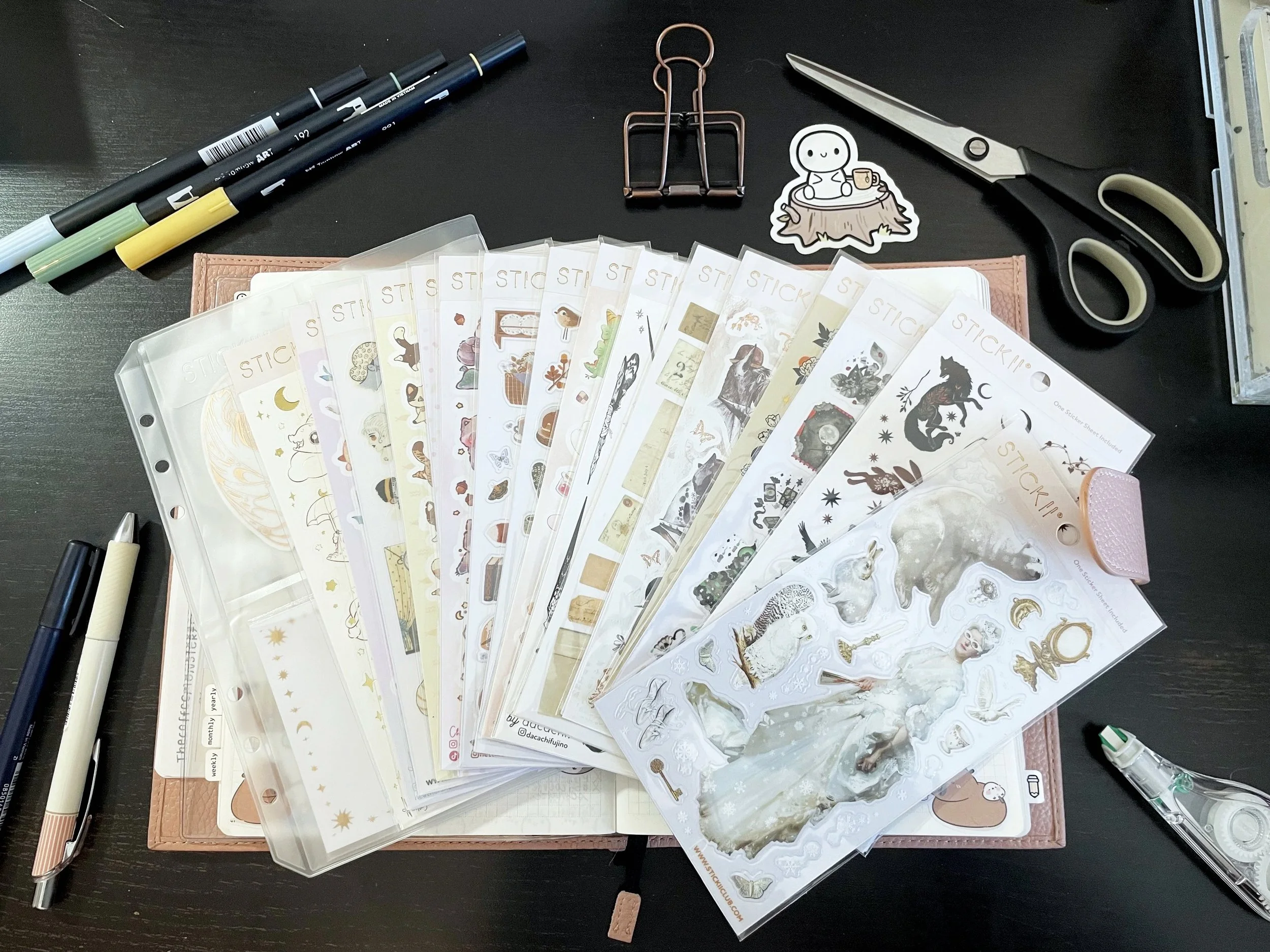 Sticker Haul, a Planner Spread, and Romanticizing Your Life