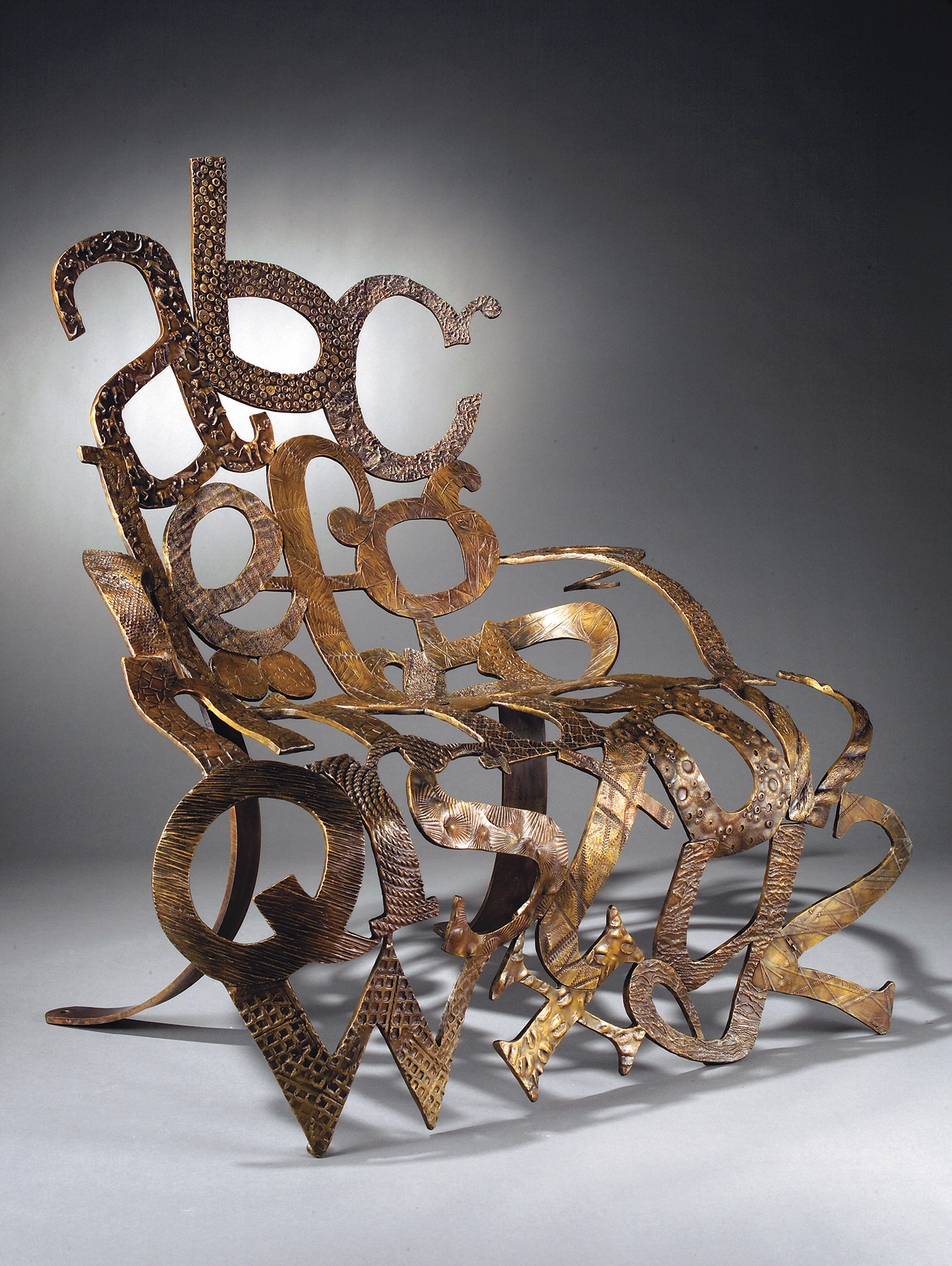 The Alphabet Chair