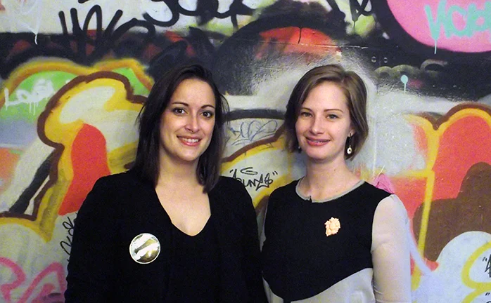 Co–Adorn co-founders Emily Blair Wareham and Chantel Gushue