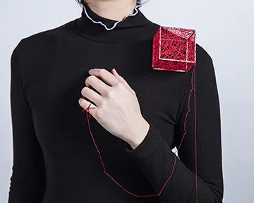 Quichun Wei Relationship (Brooch) Image by the artist
