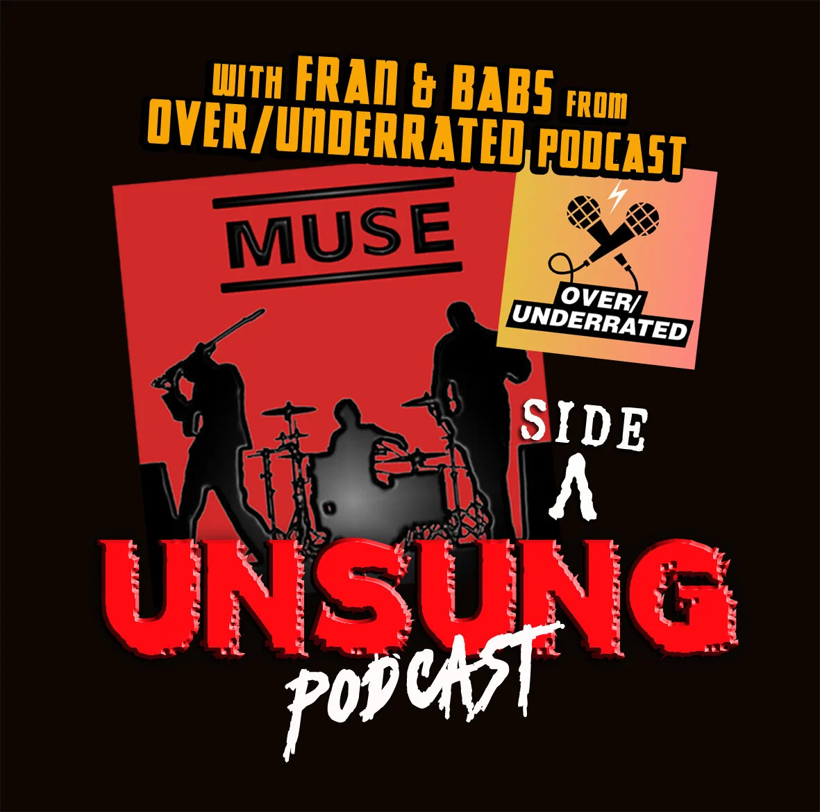 Episode 192 - Origin of Symmetry by Muse w/ Fran and Babs from Over/underrated music podcast (Side A)