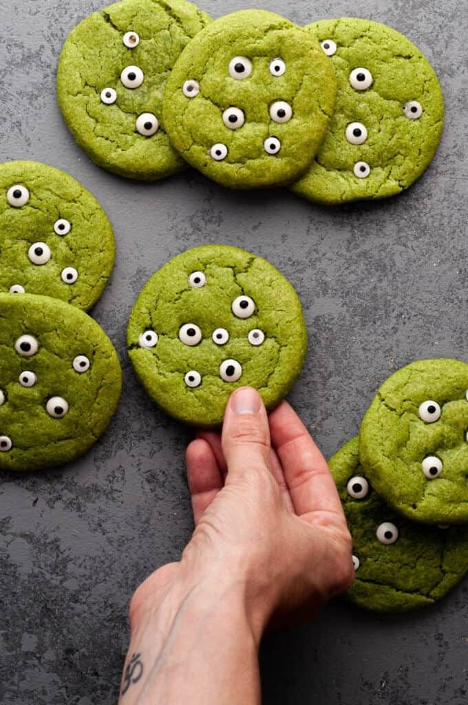 Matcha Monster Cookies - Gluten Free Halloween Cookies.jpg