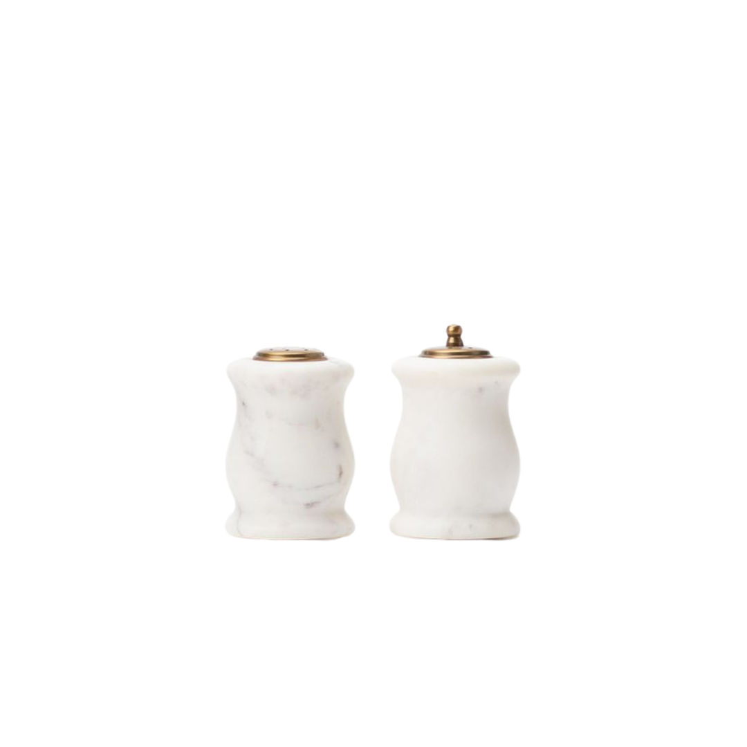 Marble Salt &amp; Pepper Shakers