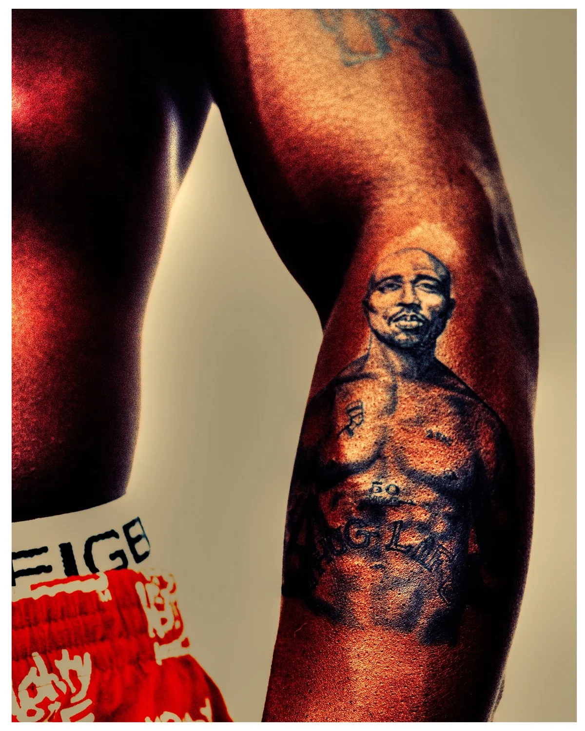  TREACH WITH TUPAC  TATTOO 