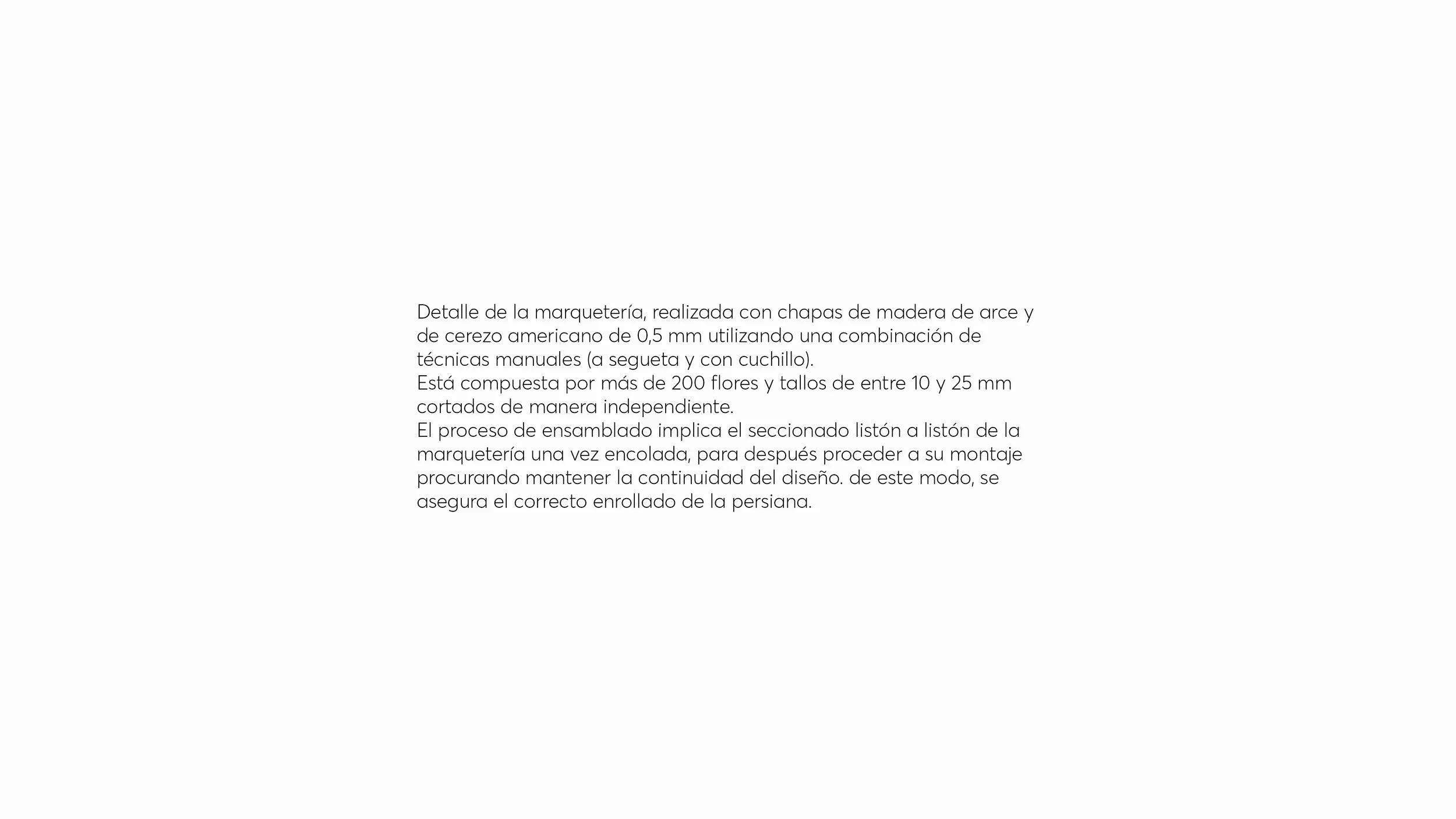 Sajolida: marqueterías