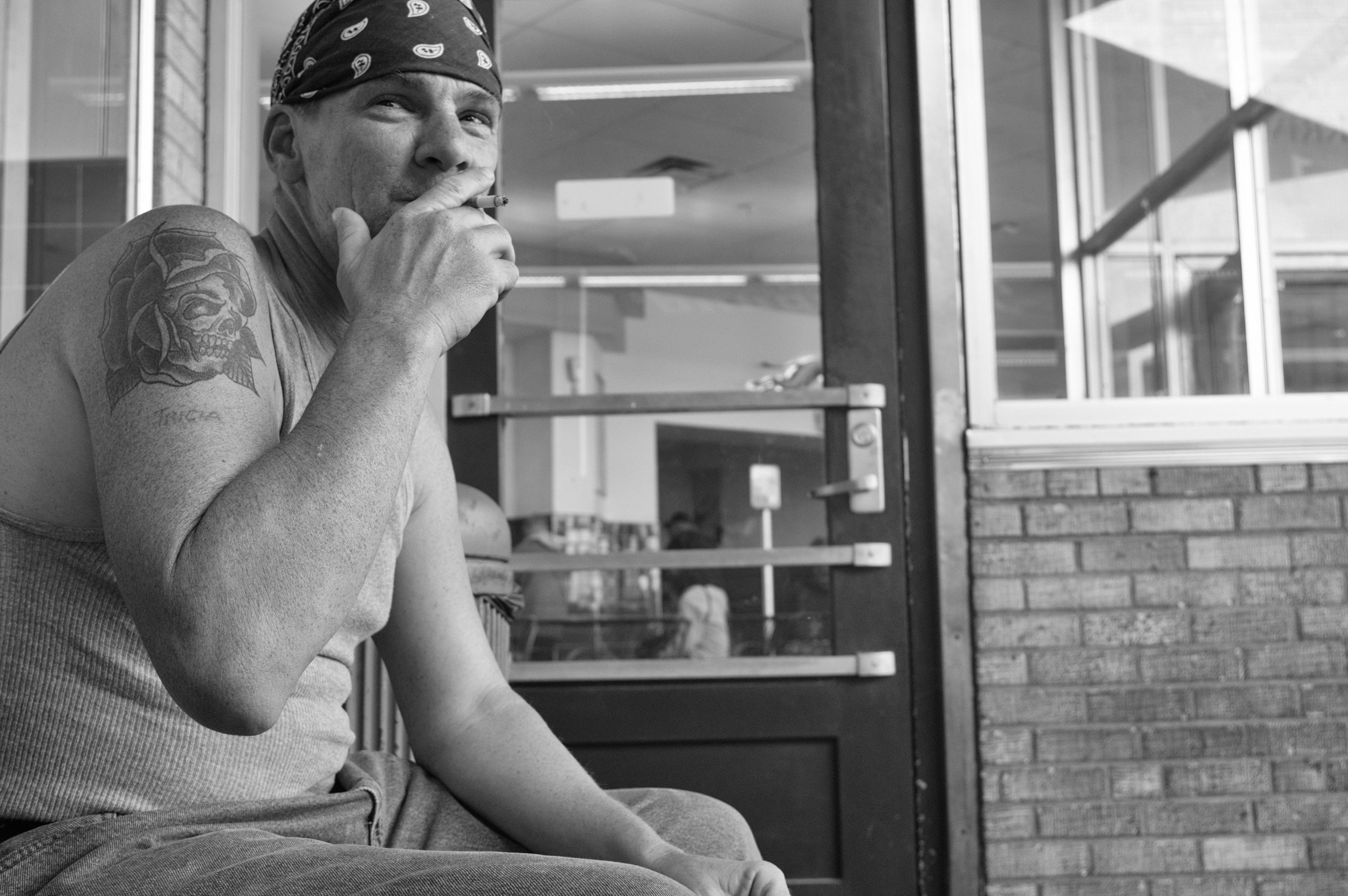 James from Brooklyn is traveling back home from Dallas where he works undergoing clinical trials. Claiming to make $90,000 annually, he didn’t want to pay a couple hundred extra to fly. He is traveling last minute to see his kids that he hasn’t seen since June. If he could have one wish, he’d own his own pizza shop since he comes from an Italian heritage. He said he won’t be taking Greyhound again; instead, he’ll ride the train.