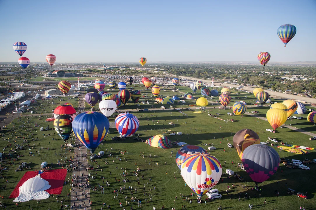 2017 International Balloon Fiesta in Albuquerque, New Mexico