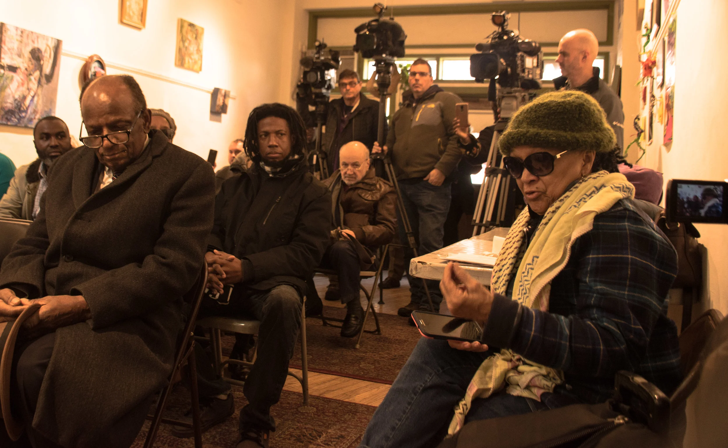 Jan 15, 2019 Press Conference  R: Pam Africa