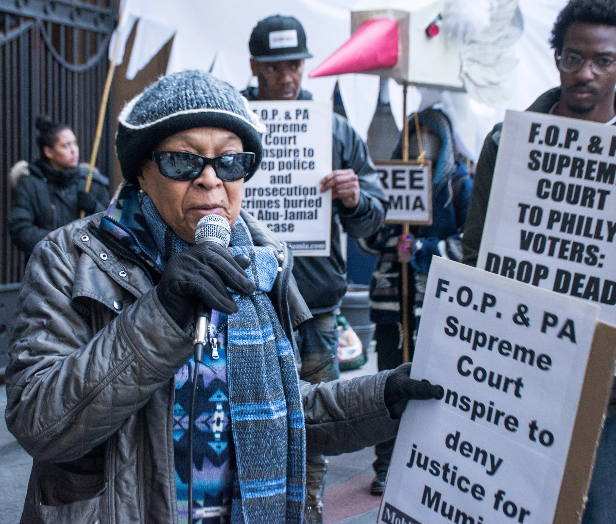 Feb 28, Philadelphia - Pam Africa condemns PA Supreme Court decision, at the instigation of the Fraternal Order of Police, to consider removal of Philadelphia DA from Mumia Abu-Jamal case, moving it to ultra-conservative PA Attorney General Josh Shapiro office, staffed by former ‘good ole boys’ fired from Krasner’s office in 2018.