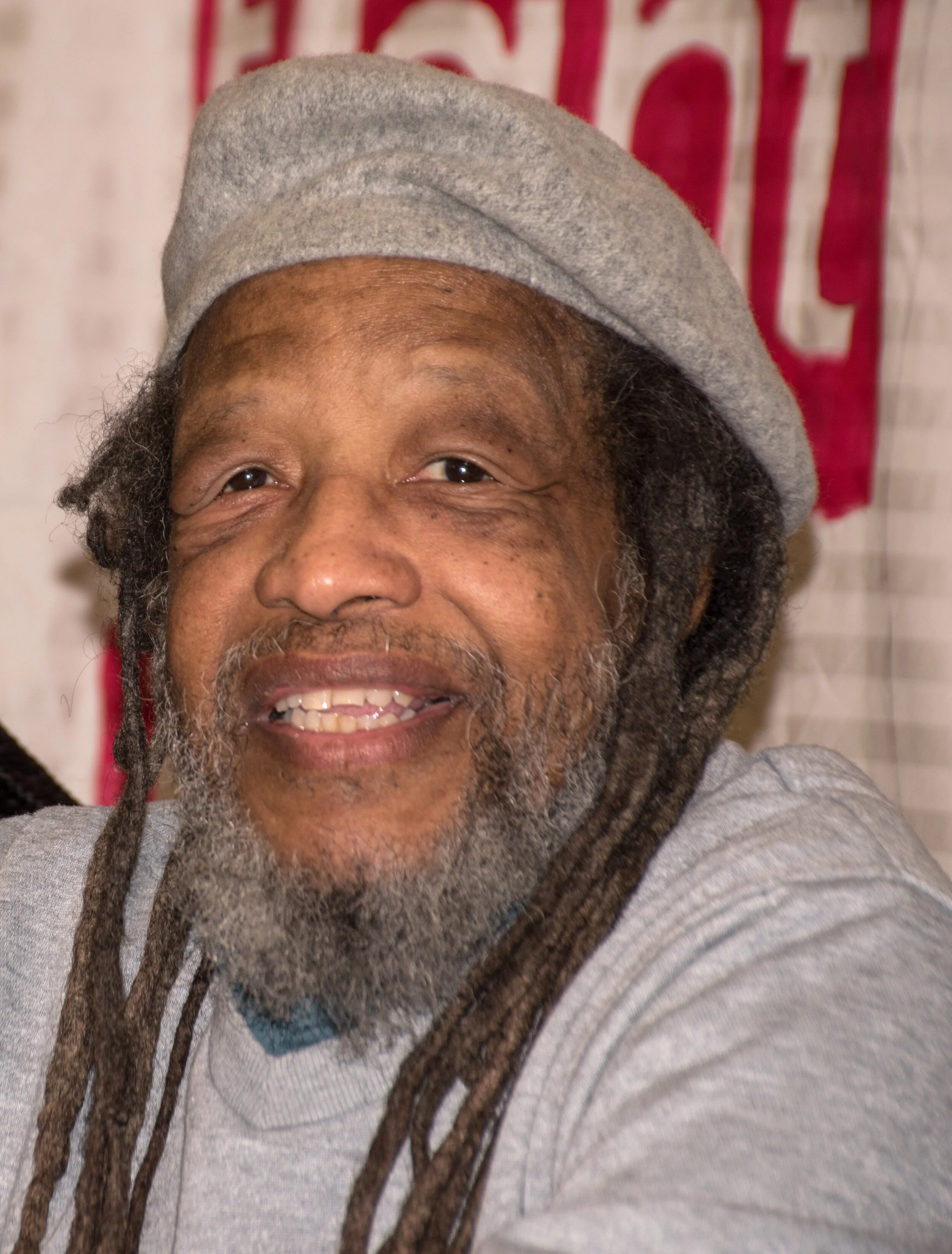 After spending 41 years in prison, MOVE 9 member Delbert Africa spoke to the public and assembled press on Jan. 21 in front of a packed room in the Kingsessing Library in West Philadelphia. He was released from SCI Dallas on Jan 18.