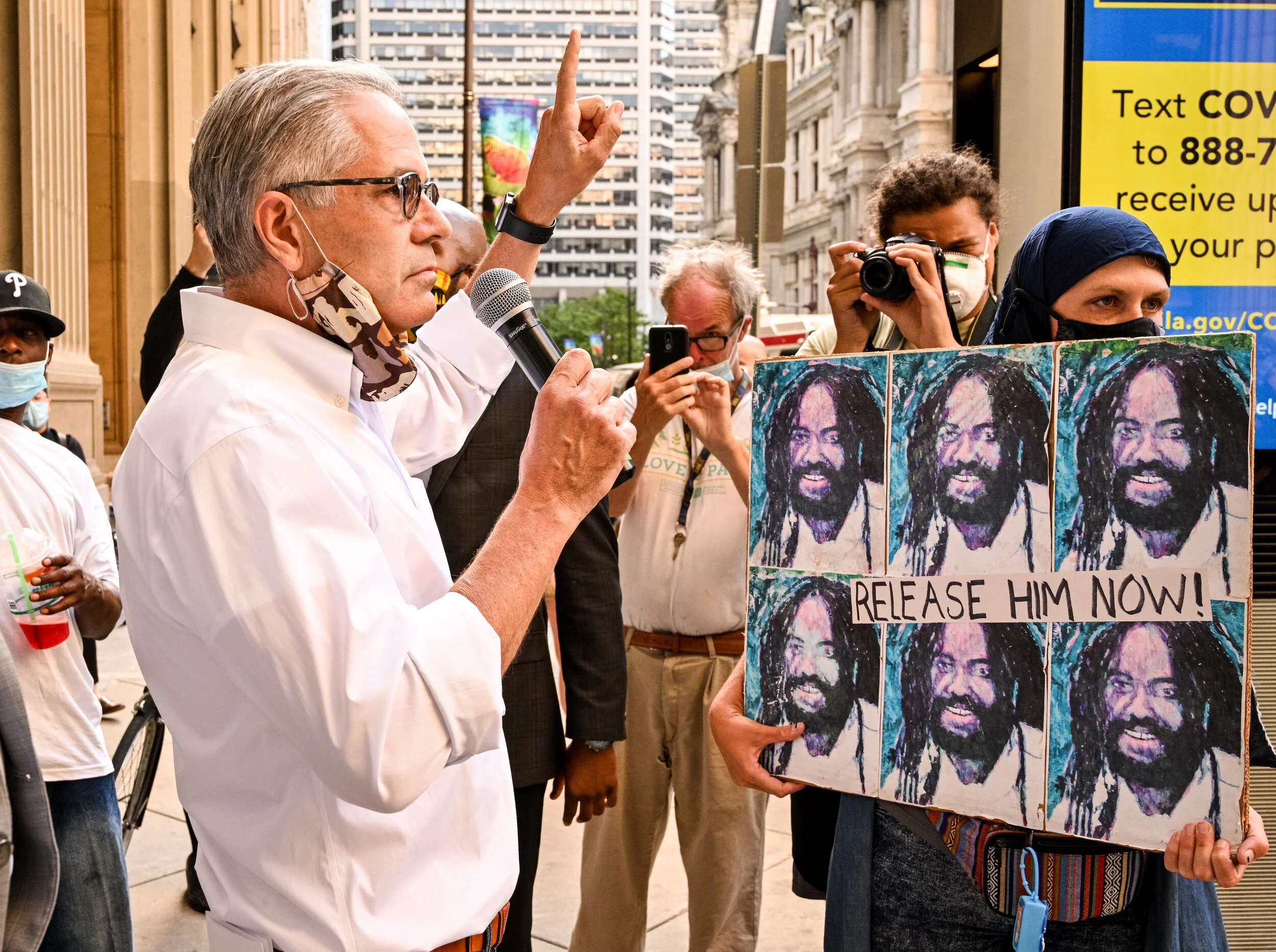 July 13 - Philly DA Larry Krasner avoids the question “Will you drop all charges against all protesters?”