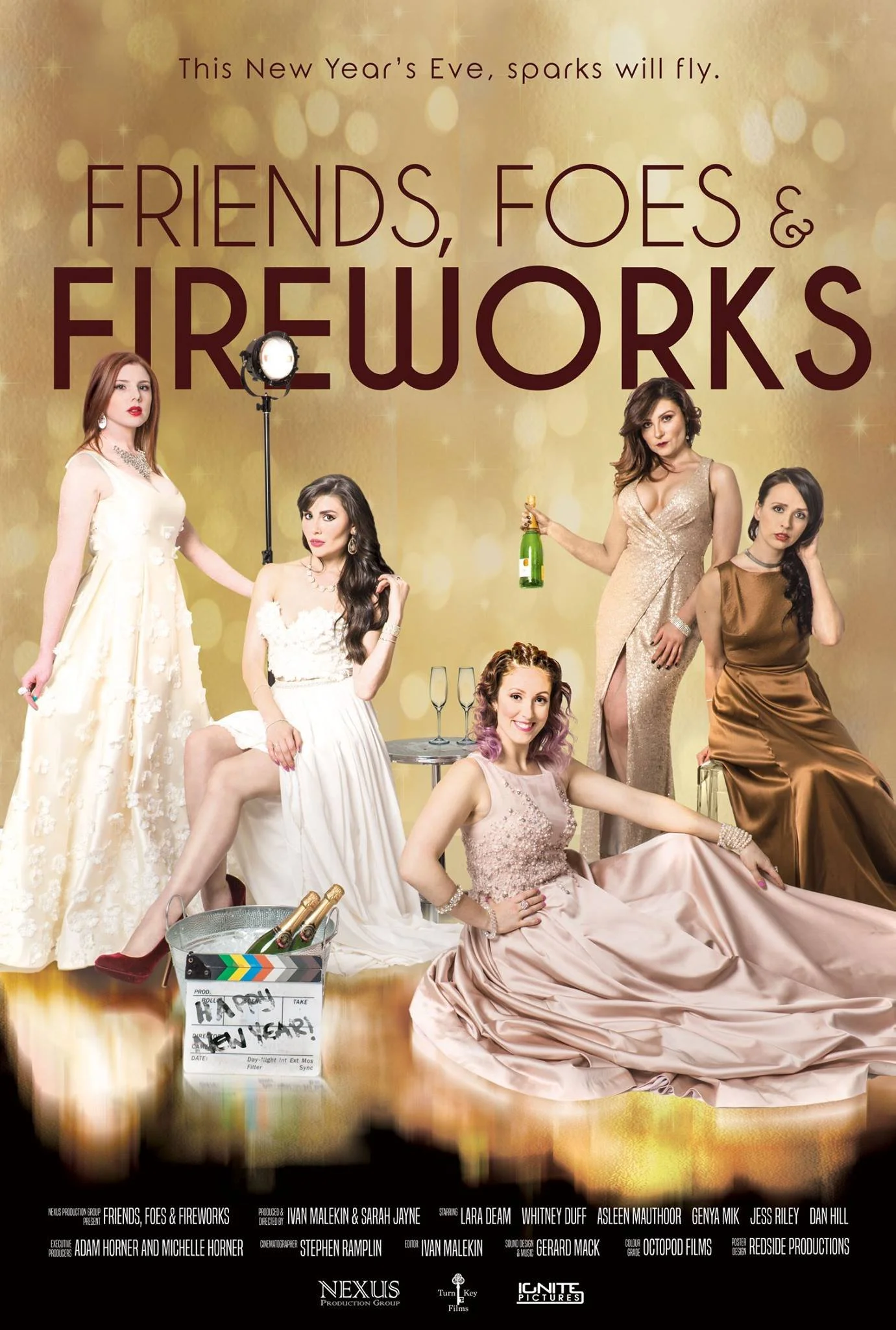 Friends, Foes & Fireworks - Art Director for the main film poster (photo by An La) 
