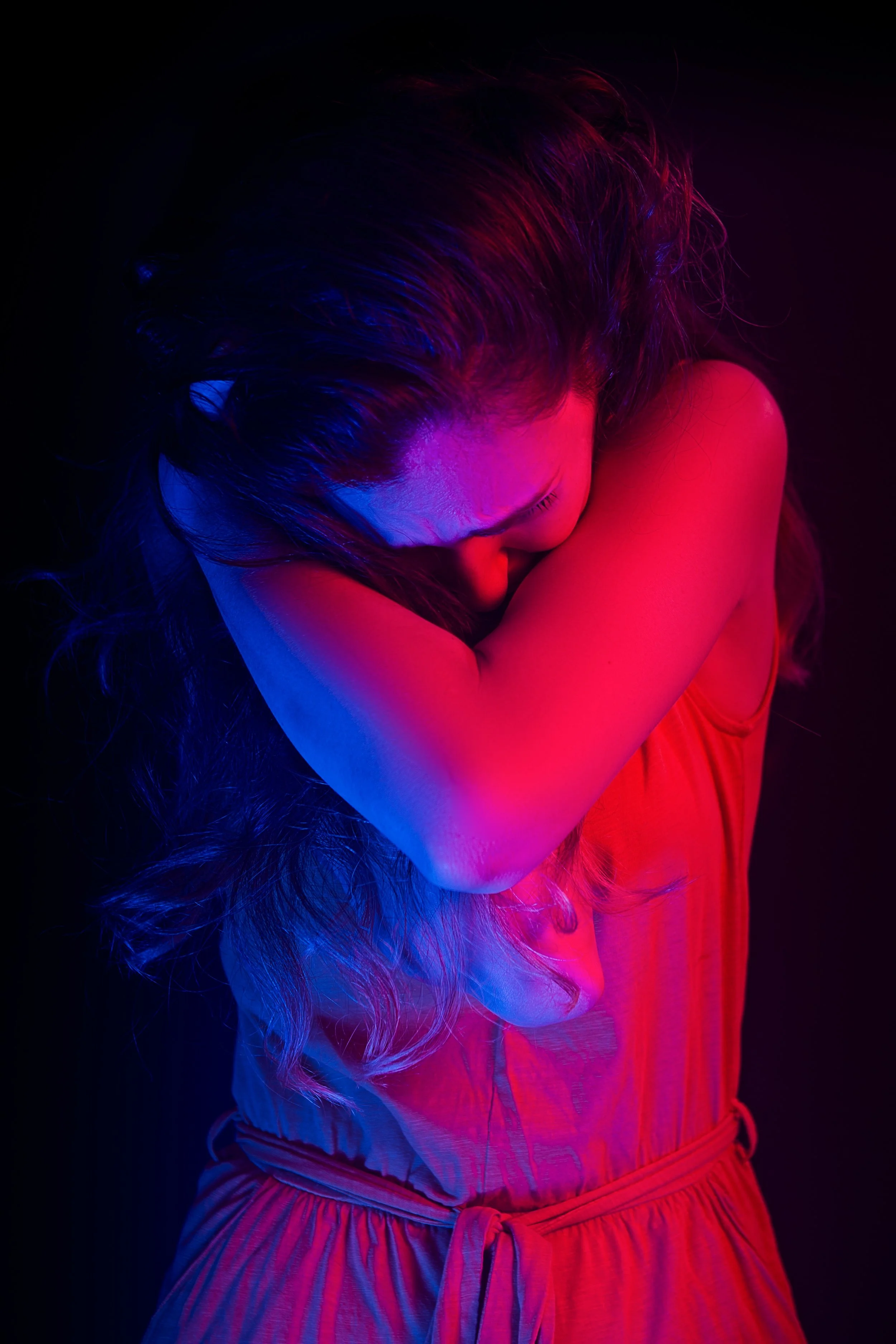 Machination feature film by Nexus Production Group poster photo shoot - Art director and costumes (photo and edit by Fran Saliva) 