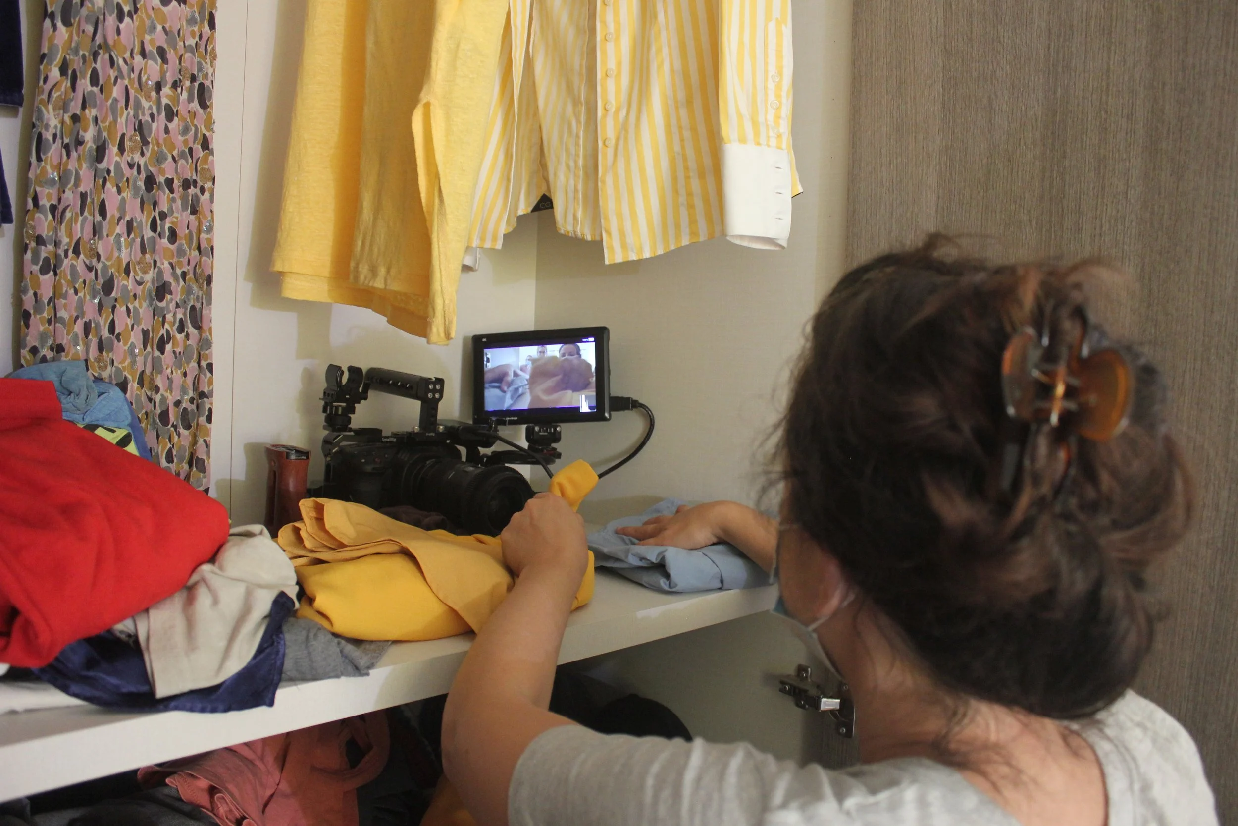 Machination feature film by Nexus Production Group - Art director and costumes - BTS photo