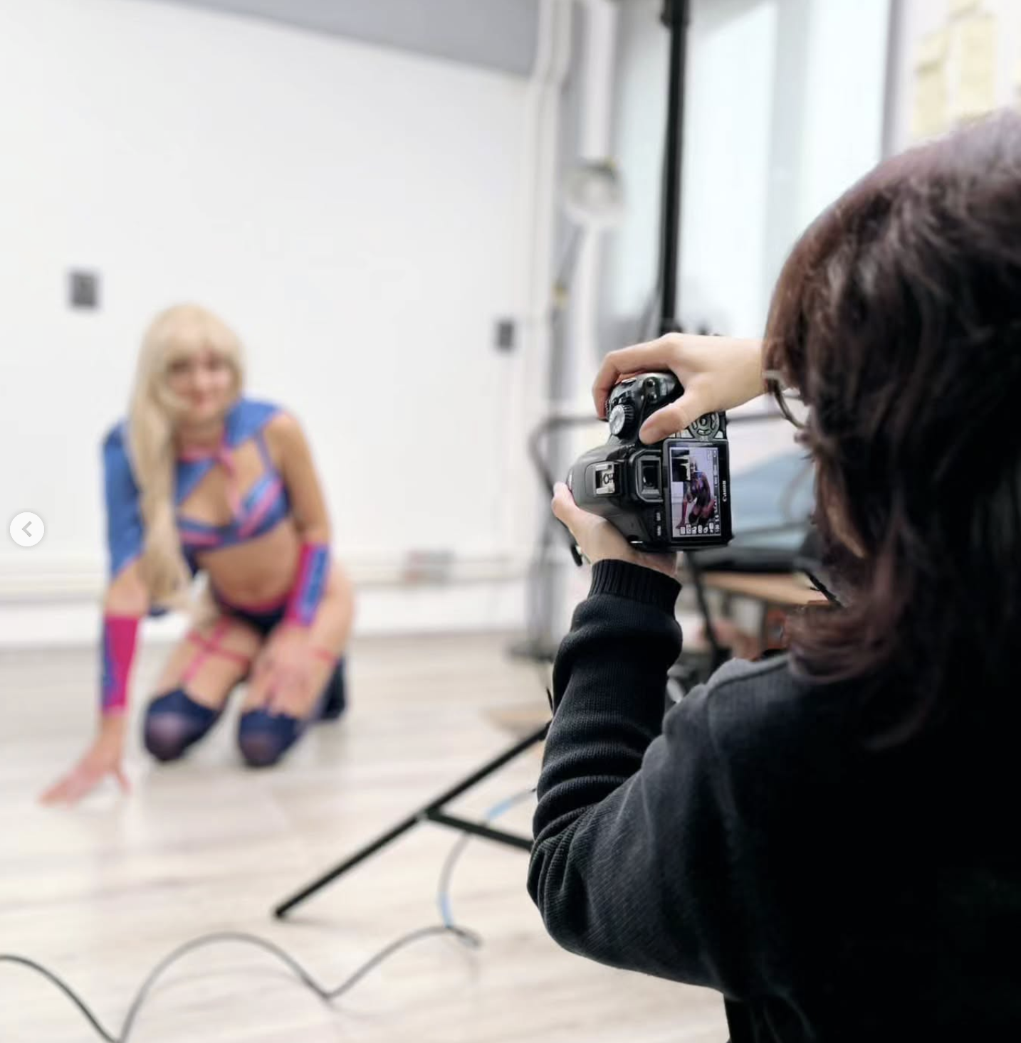 ForeFans feature film produced by Nexus Production Group - Art director and photographer - I created images for the Pasha costume marketing materials, used as a product shown in the film on the 'Cause Play' website, which I also art-directed and desi