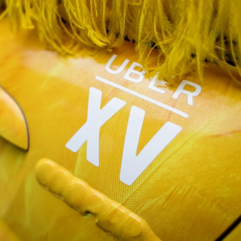   [Uber x FINAL FANTASY XV]    Entitled UberXV, in Seattle, WA at PAX West 2016 we partnered with Uber to transform mini coopers into chocobos to race around the city and pick up lucky passengers. We re-created Cindy Aurum and her tow truck from Hamm