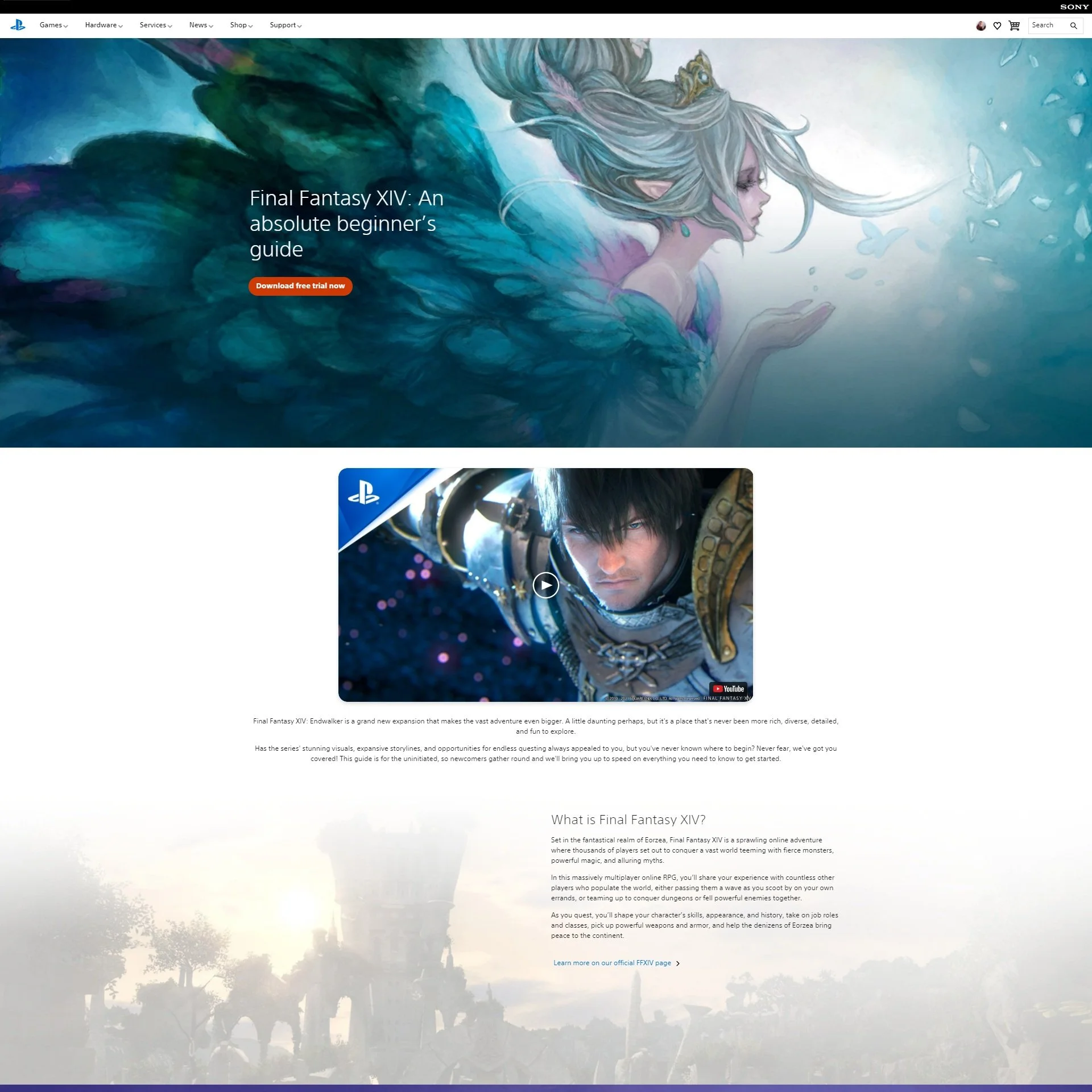 PlayStation FINAL FANTASY XIV: An Absolute Beginner's Guide