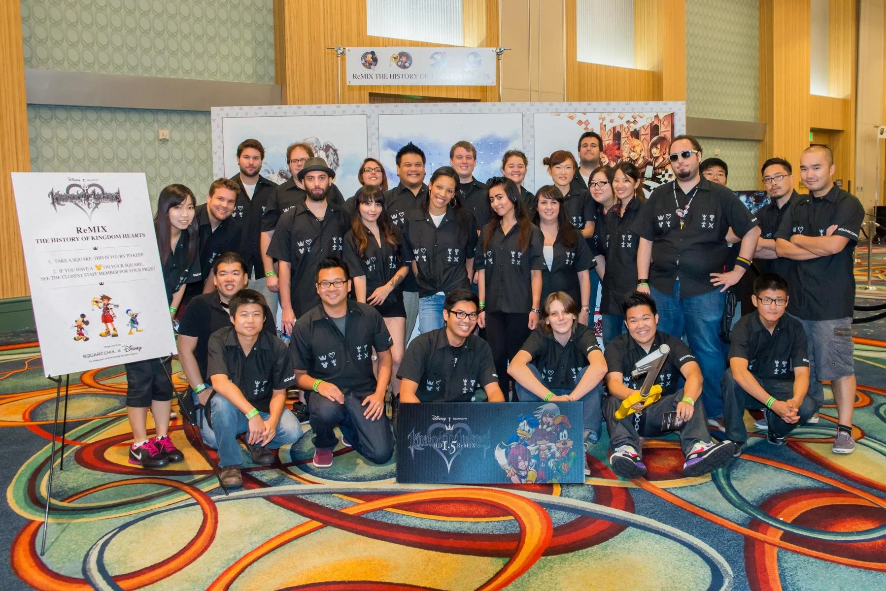   [KINGDOM HEARTS HD 1.5 ReMIX&nbsp;Official Launch Event]  Over 5,000 fans lined up in anticipation to celebrate the launch of KINGDOM HEARTS with free swag, an interactive wall, a photobooth, and buying the game early.    Video recap .  Photo galle