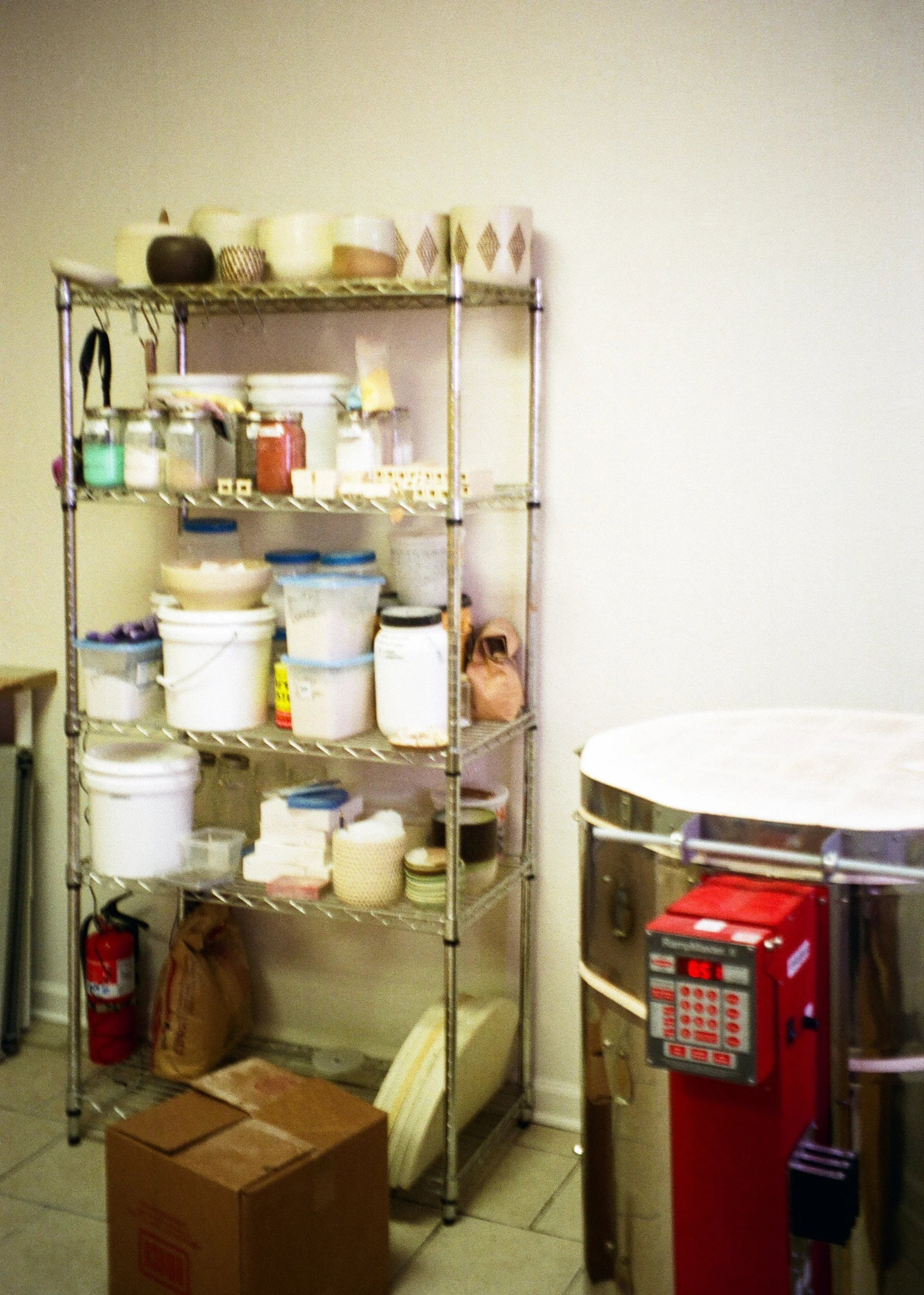 kiln and clay supplies